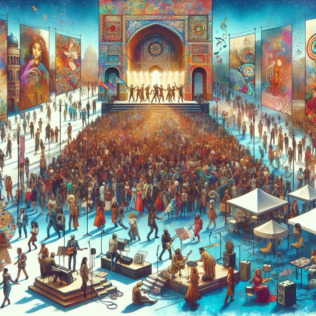 Kunst- und Musikveranstaltungen mit internationalem Einfluss